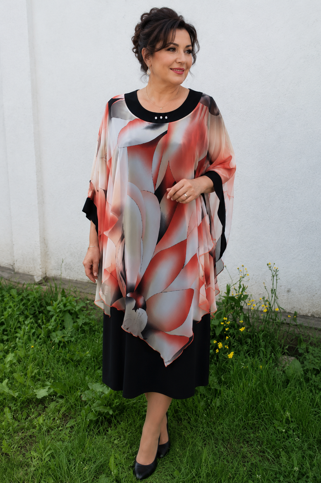 Rochie 3/4 