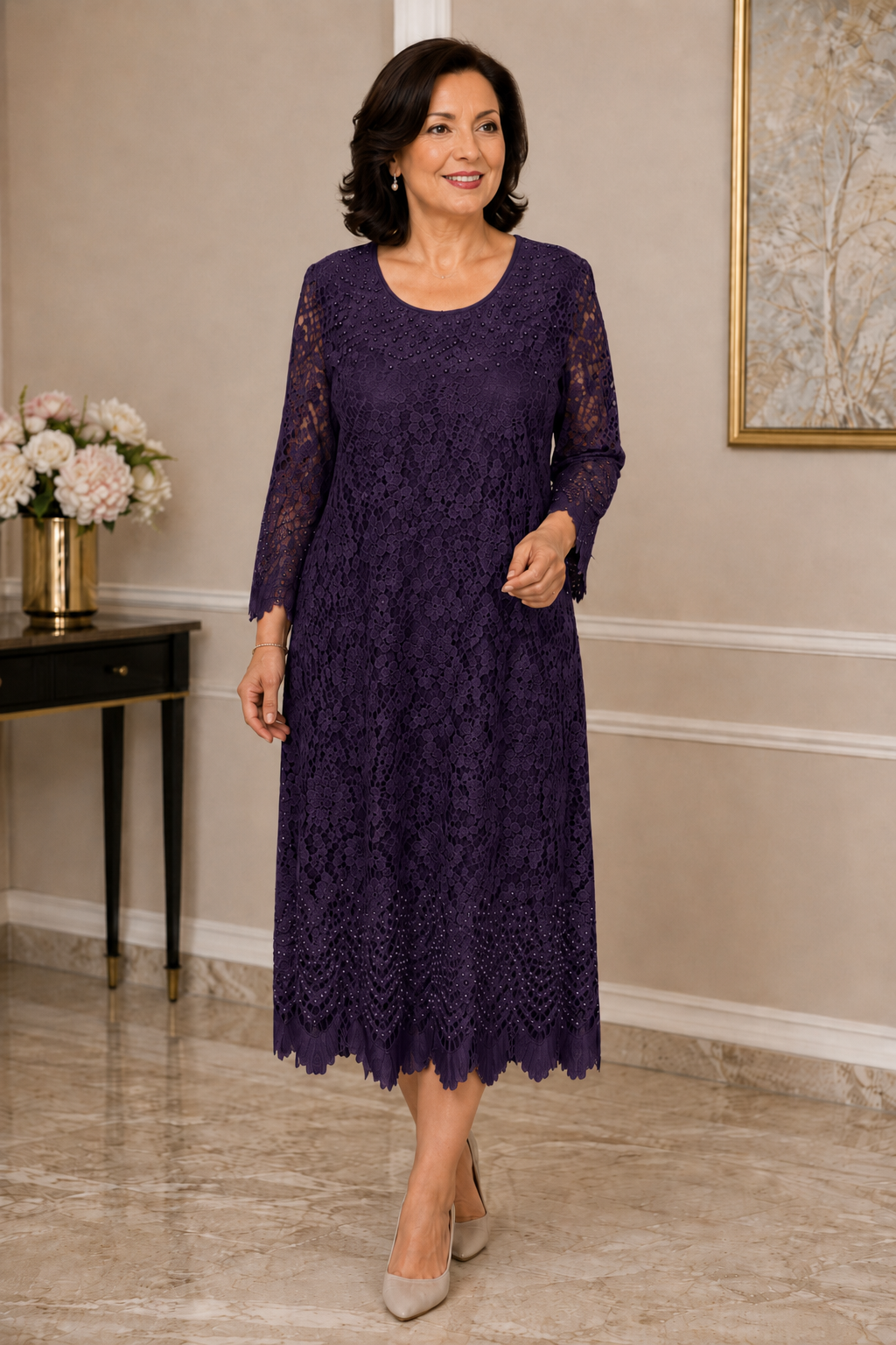 Rochie 3/4 