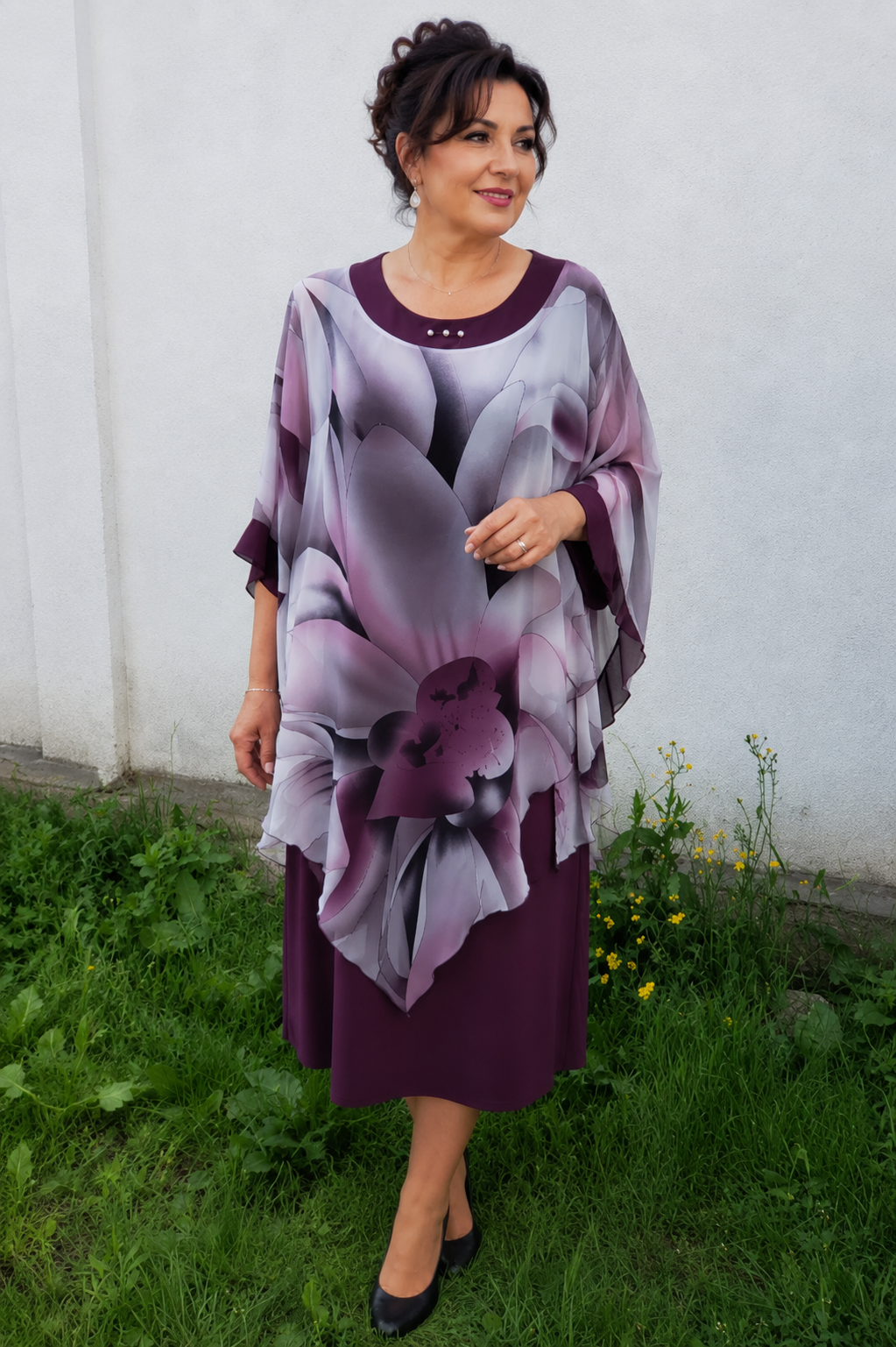 Rochie 3/4 